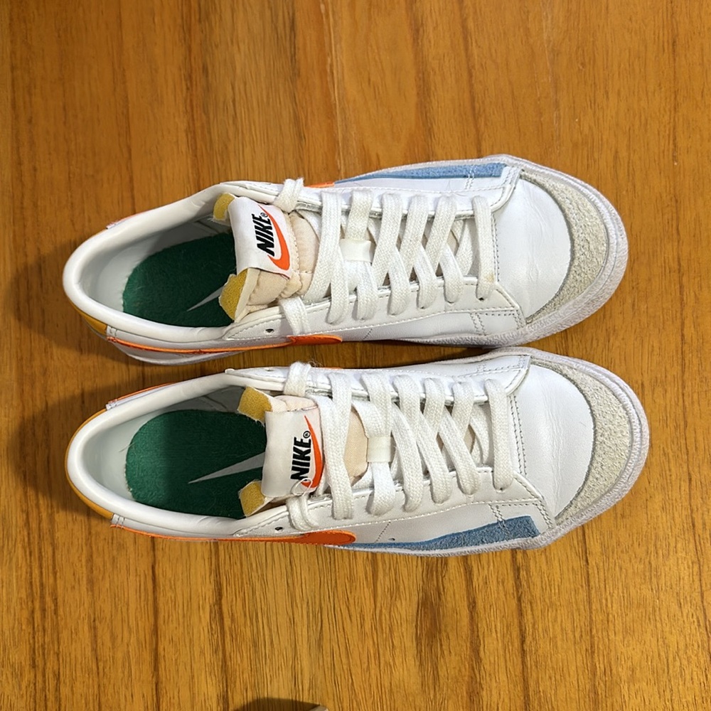 Nike Blazer Sneaker, White Multicolor - Picture 2 of 11